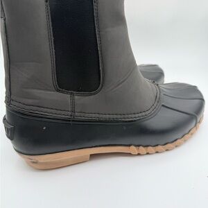 JBU Gray and Black Men's Boots